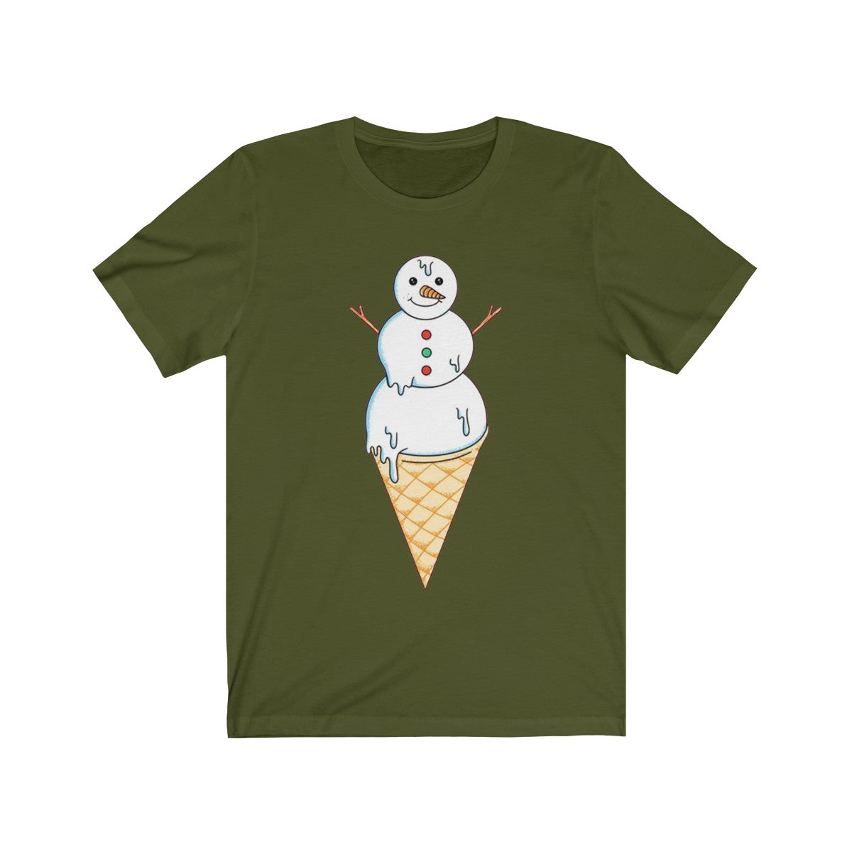 Ice Cream Snowman