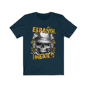 Beautiful Espanol For Mexico Skull Hat T-Shirt