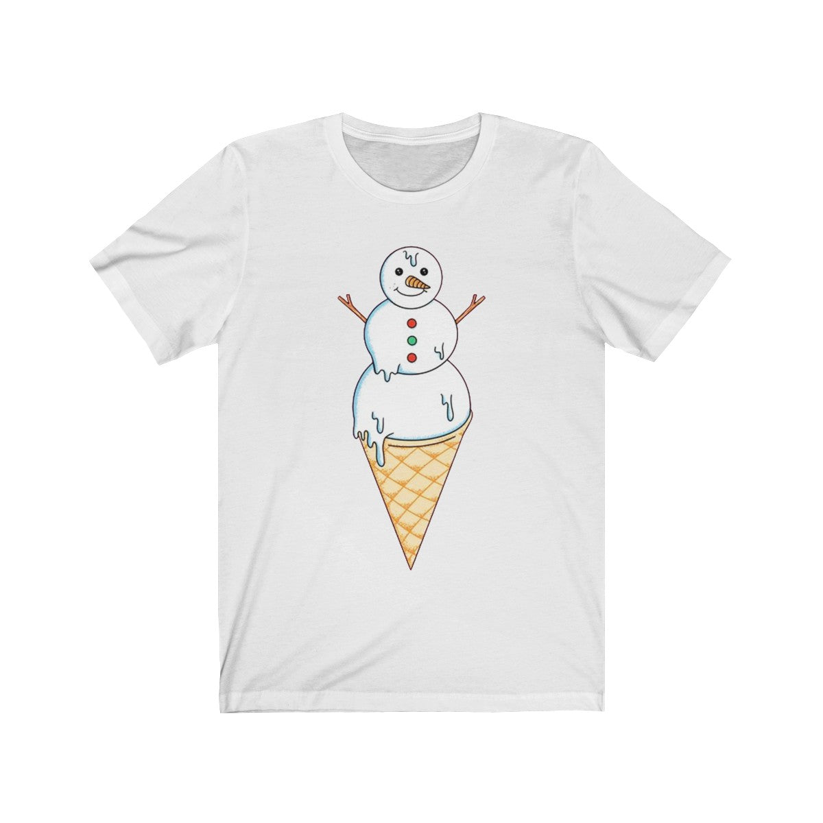 Ice Cream Snowman