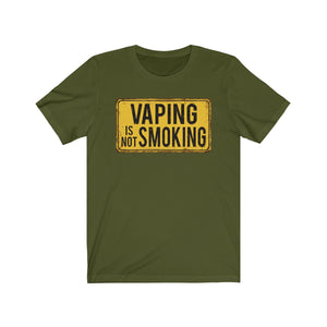 Vaping Is Not Smoking