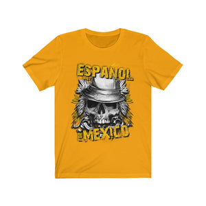 Beautiful Espanol For Mexico Skull Hat T-Shirt