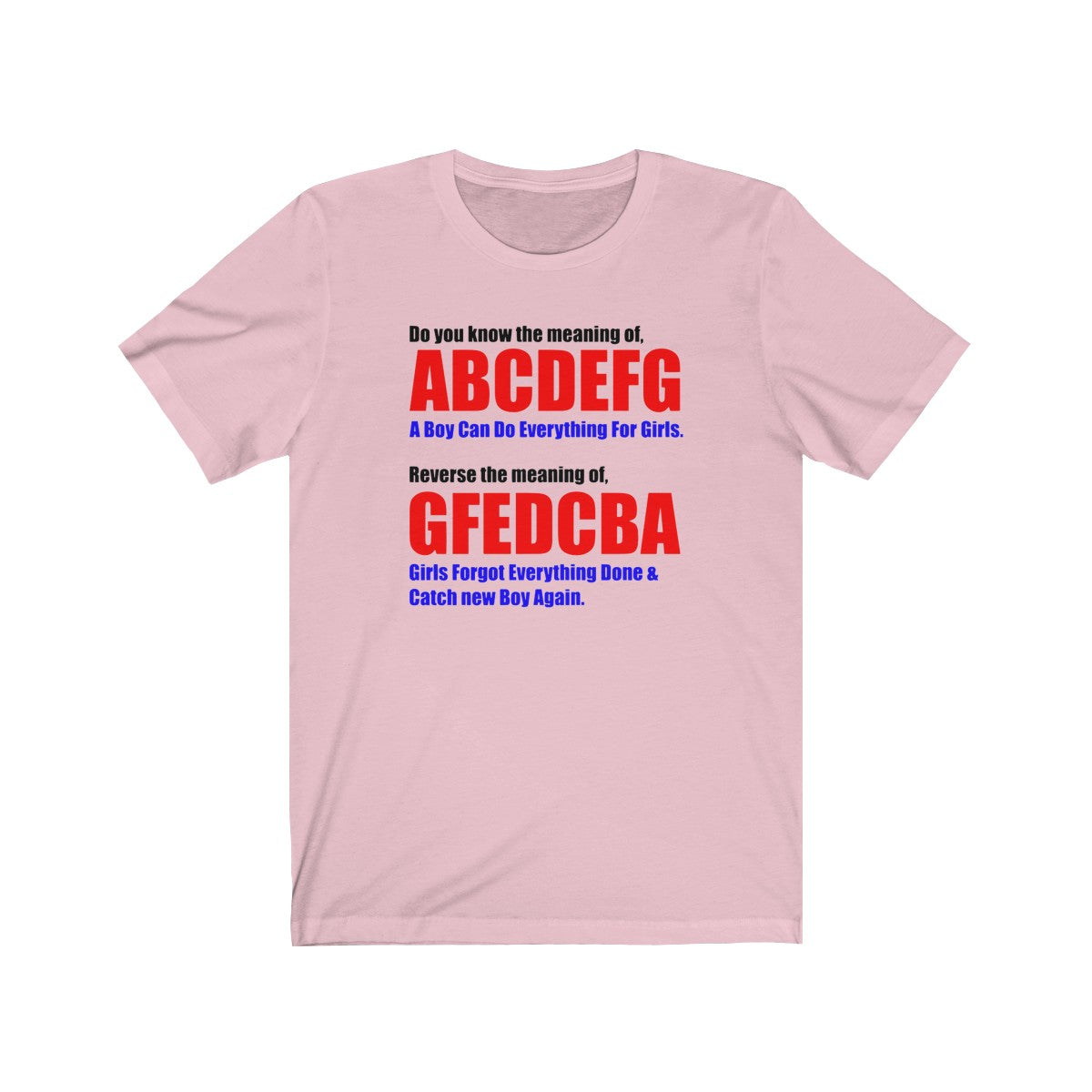 Do You Know The Meaning Of ABCDEFG