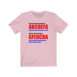 Do You Know The Meaning Of ABCDEFG