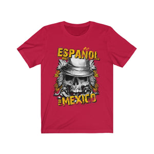 Beautiful Espanol For Mexico Skull Hat T-Shirt